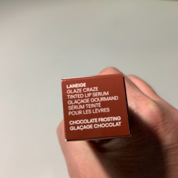 Laneige Glaze Craze Tinted Lip Serum in Chocolate Frosting NIB/Sealed - Picture 3 of 3